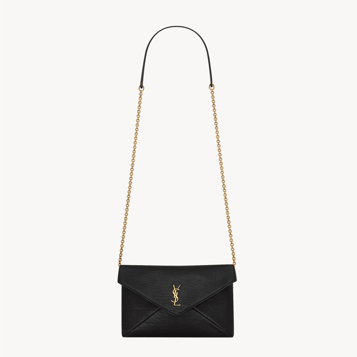 Saint Laurent CASSANDRE chain pouch in lambskin