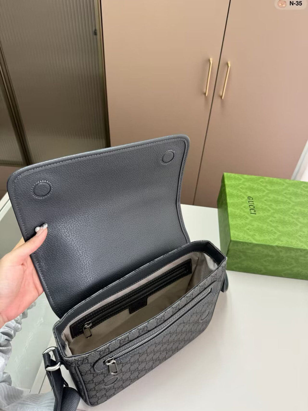 GUCCI OPHIDIA MESSENGER BAG