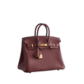 Hermès Birkin 25 Togo Rouge Sellier Retourne Gold Hardware