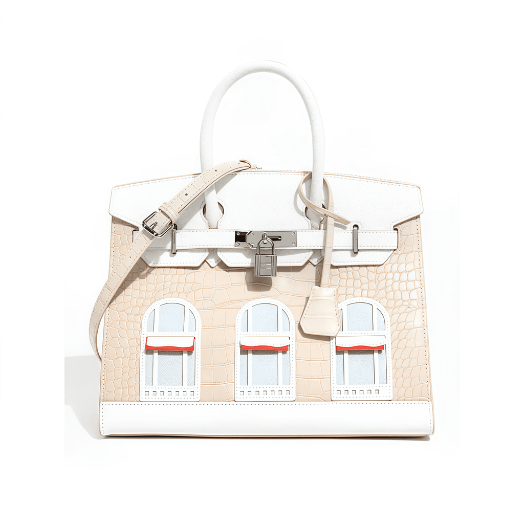 Hermès Sac Faubourg Neige Birkin Sellier 20 Matte Alligator Palladium Hardware