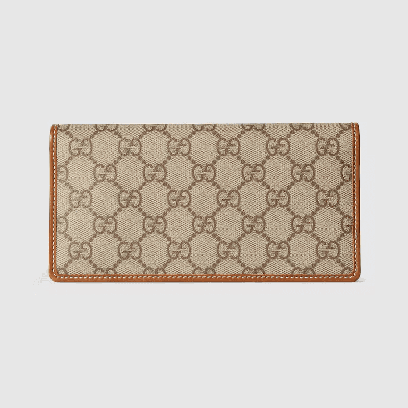 GUCCI Emblem continental wallet