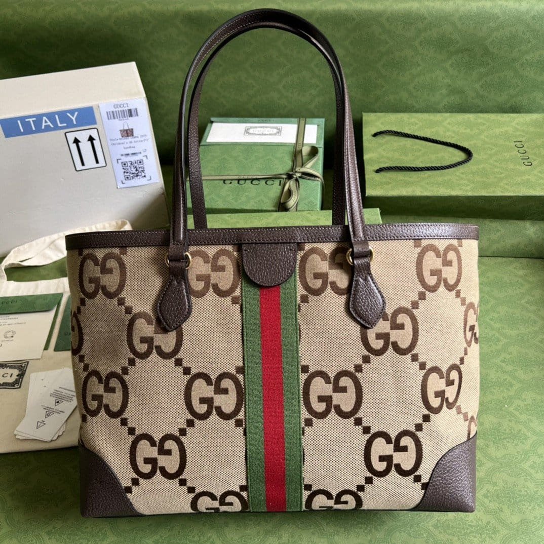 Gucci Ophidia Jumbo GG Medium Tote
