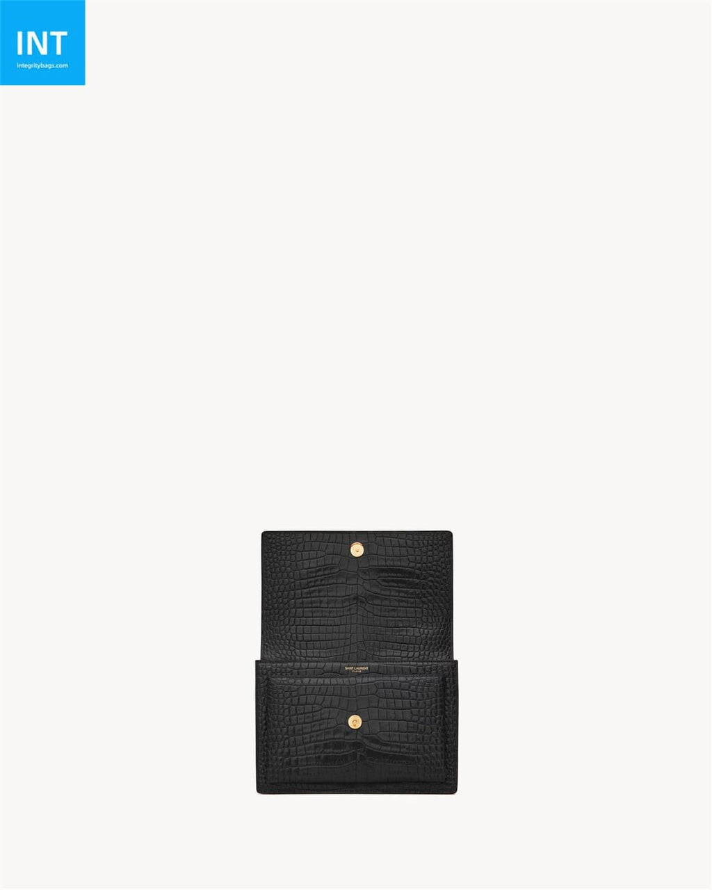 Saint Laurent SUNSET MEDIUM IN CROCODILE-EMBOSSED LEATHER