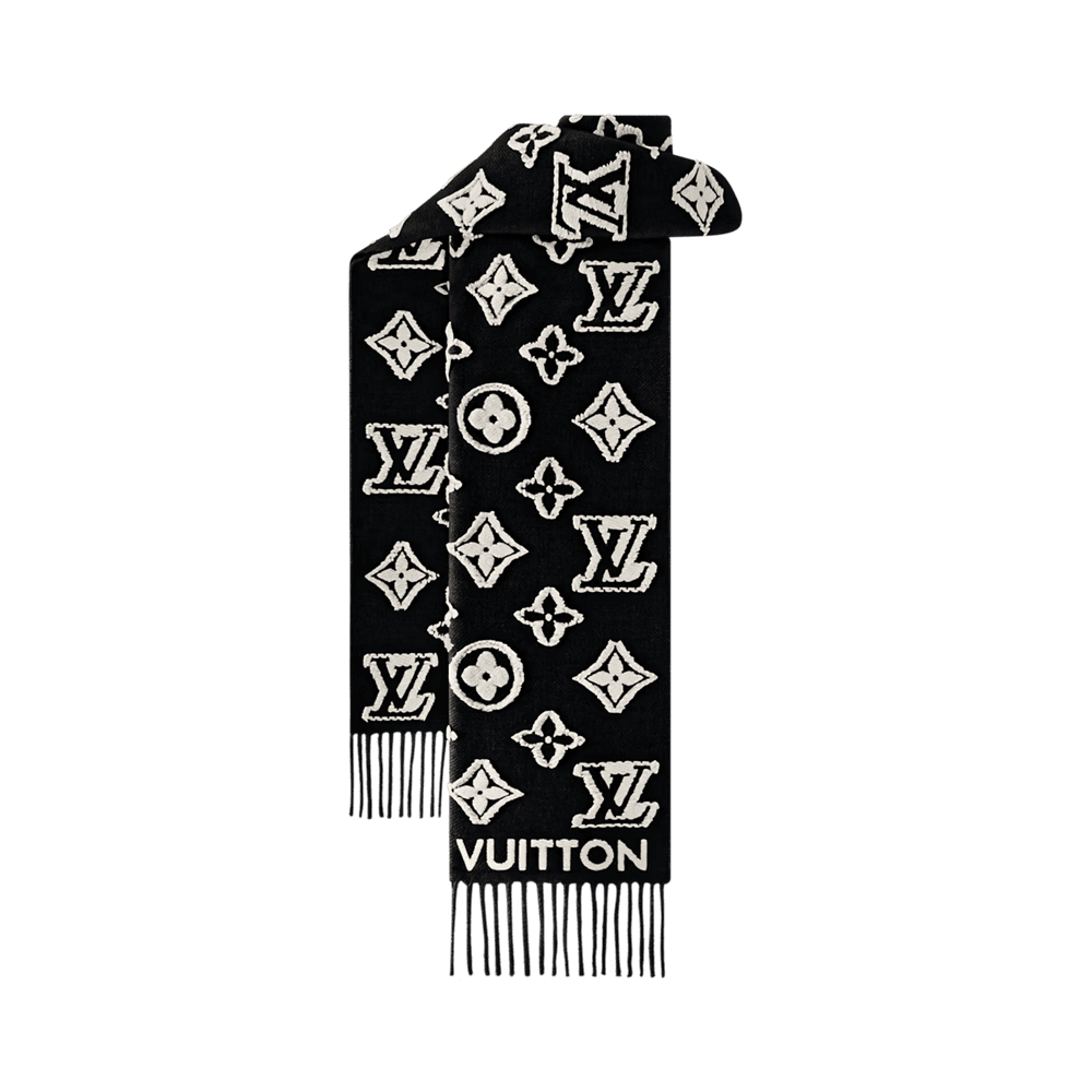 Louis Vuitton M90816 LV 3D Scarf