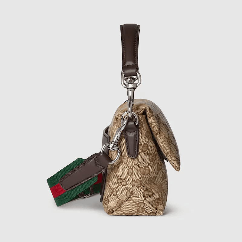 Gucci canvas small crossbody bag