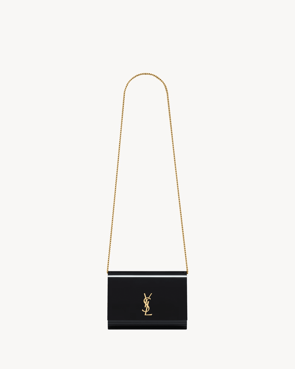 Saint Laurent VICKY MINAUDIÈRE in PLEXIGLAS