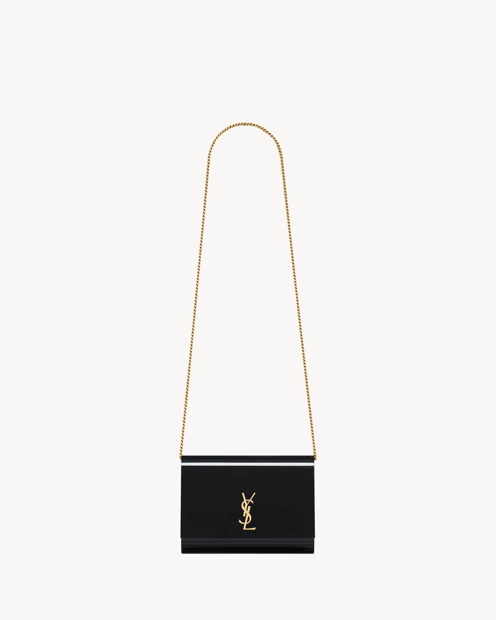 Saint Laurent VICKY MINAUDIÈRE in PLEXIGLAS