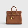 Hermès Birkin 25 Togo Gold Retourne Gold Hardware