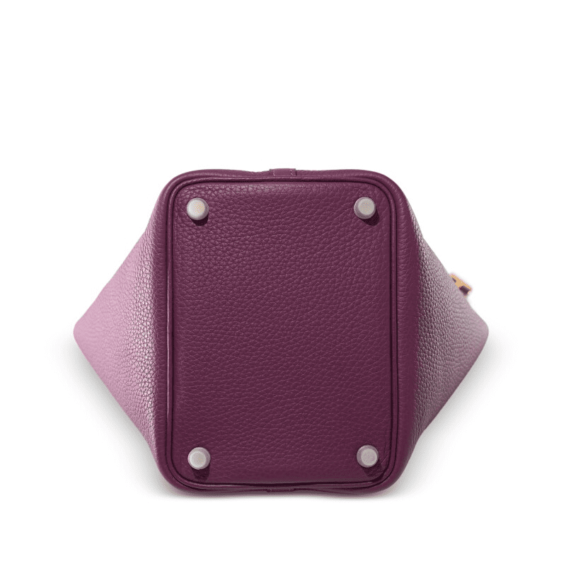 Hermès Anemone Clemence Picotin Lock 18 Gold Hardware