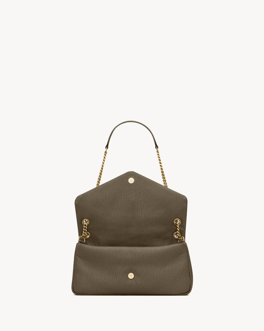 Saint Laurent CALYPSO medium in grained lambskin