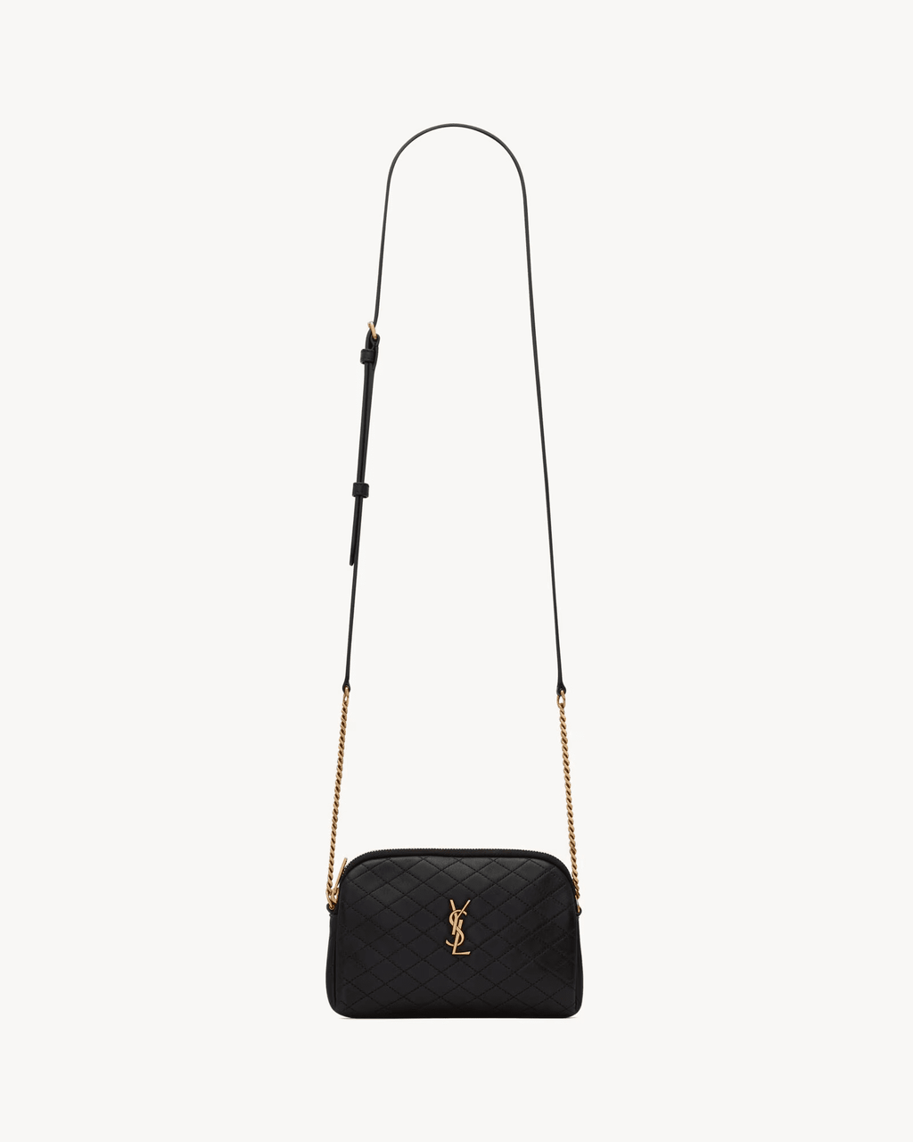Saint Laurent GABY ZIPPERED POUCH IN LAMBSKIN