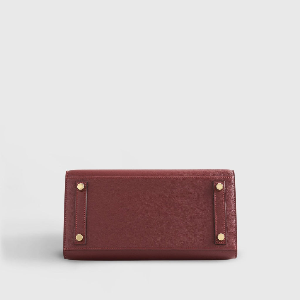 Hermès Birkin 25 Veau Madame Rouge H Gold Hardware