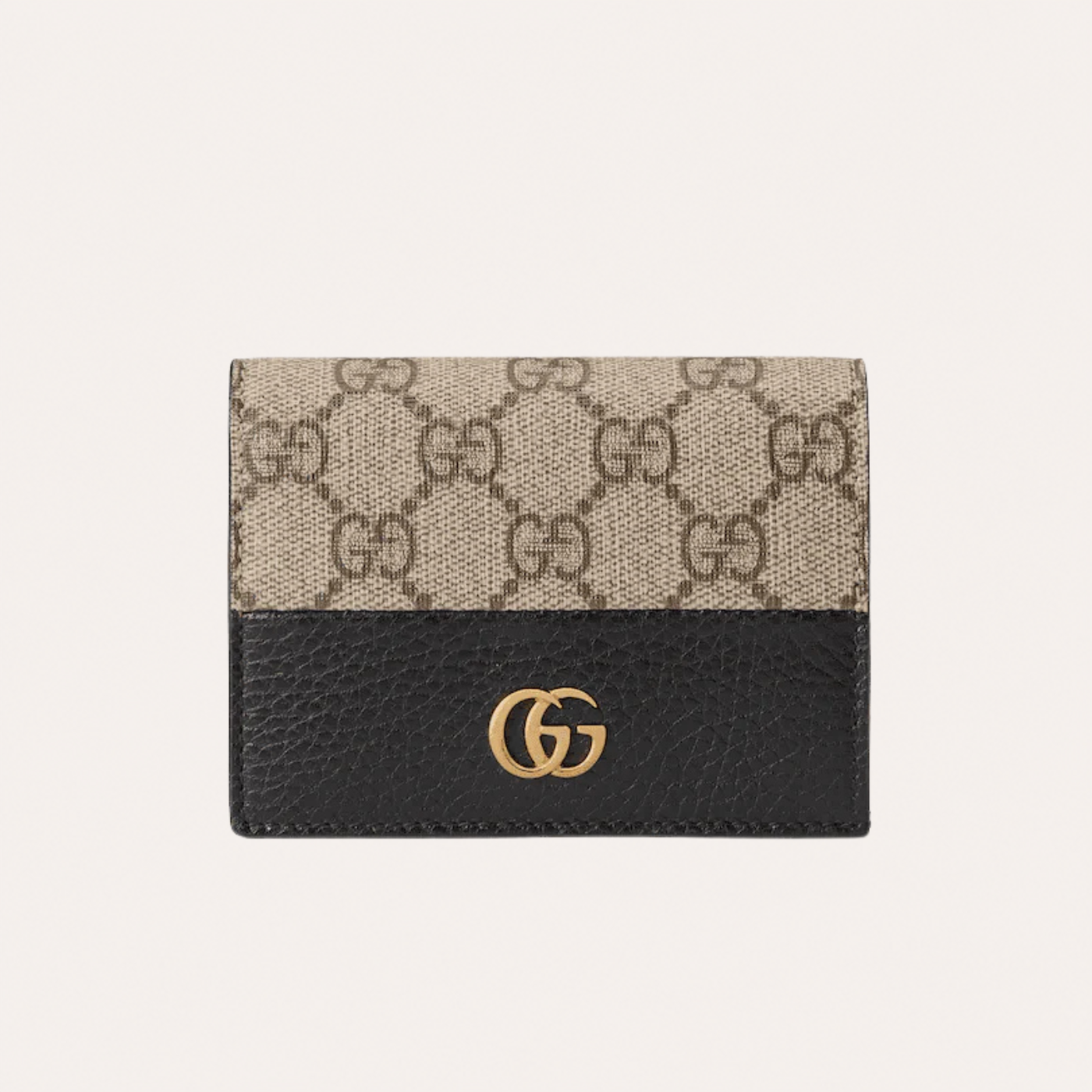 Gucci Marmont bi-color card case wallet
