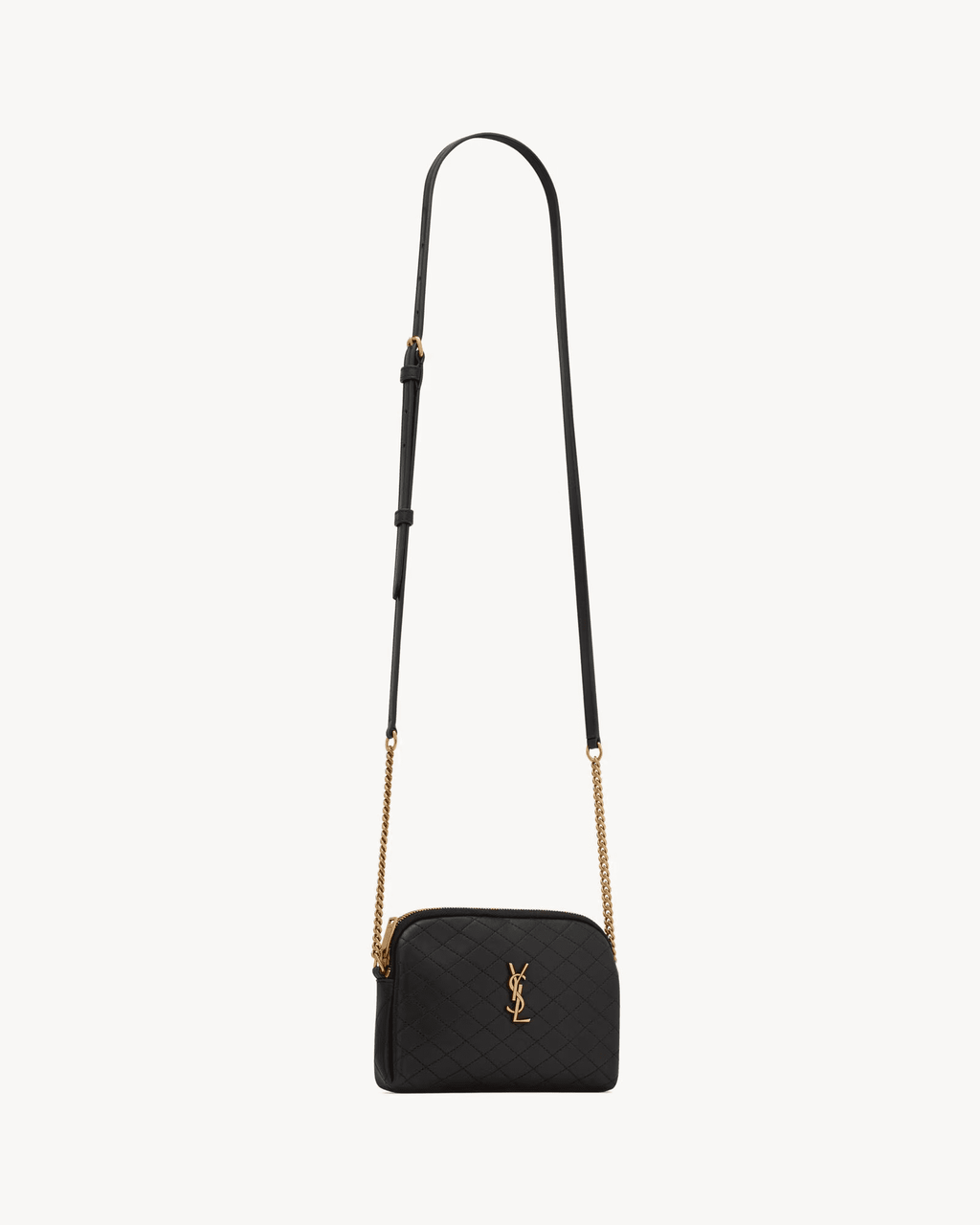 Saint Laurent GABY ZIPPERED POUCH IN LAMBSKIN
