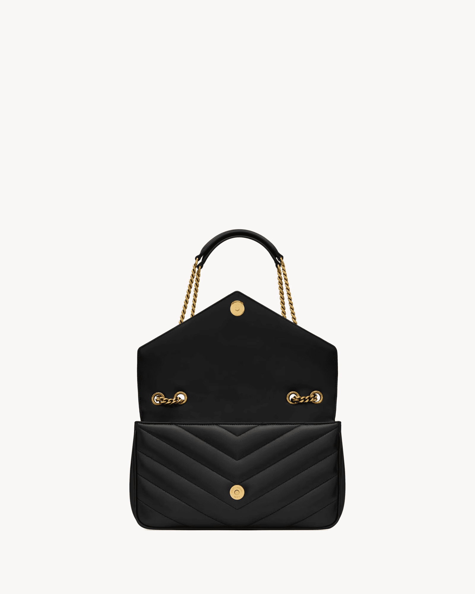 Saint Laurent LOULOU medium in MATELASSÉ lambskin
