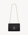Saint Laurent REVERSIBLE KATE MEDIUM IN CROCODILE-EMBOSSED LEATHER
