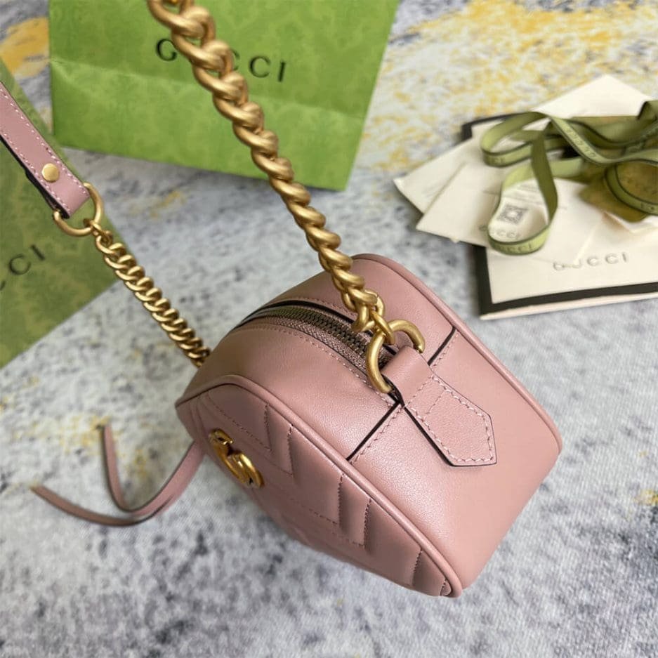 GUCCI Marmont matelasse mini bag