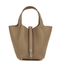Hermès Picotin Lock 18 Etoupe Clemence Palladium Hardware
