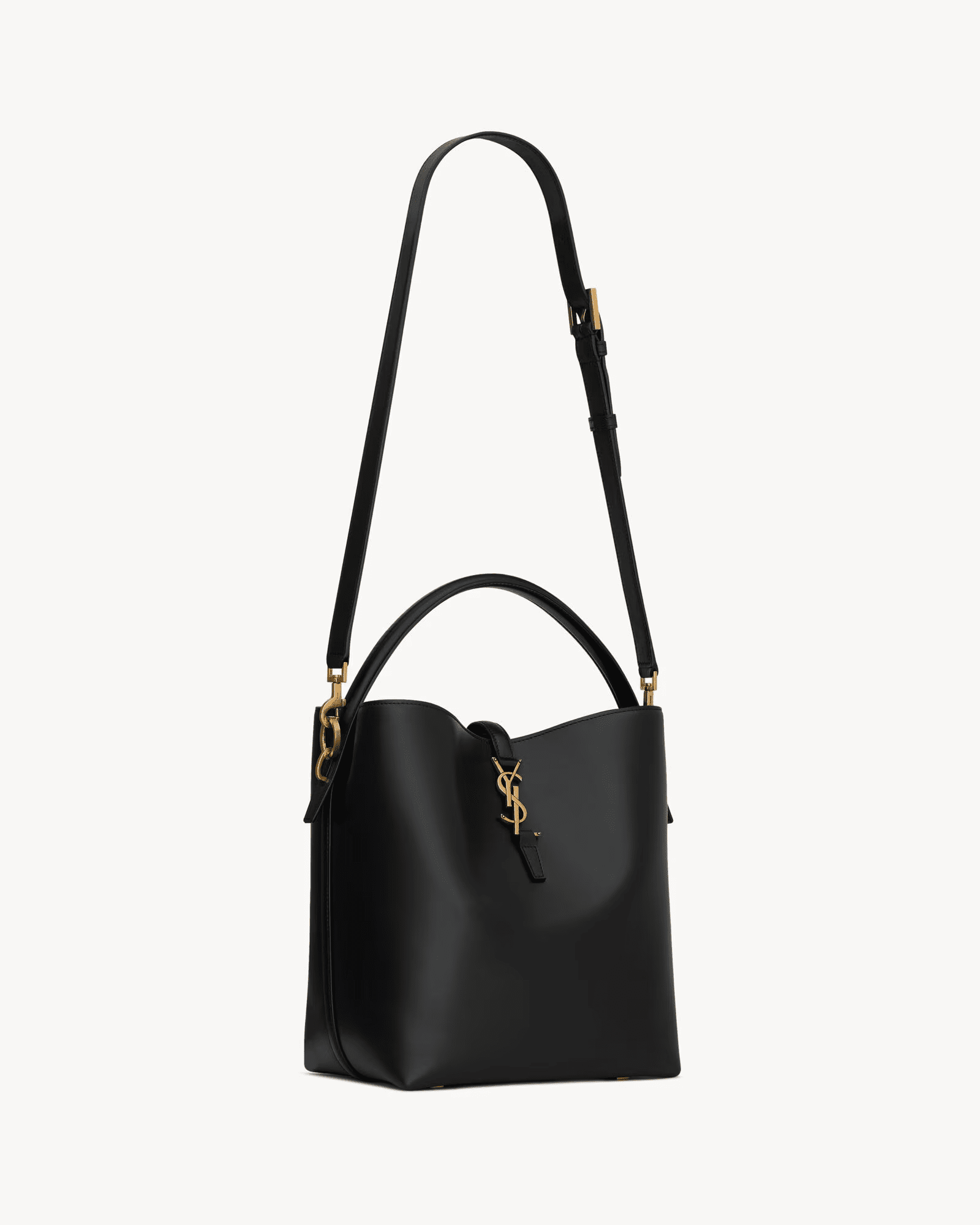 SAINT LAURENT LE 37 IN SHINY LEATHER