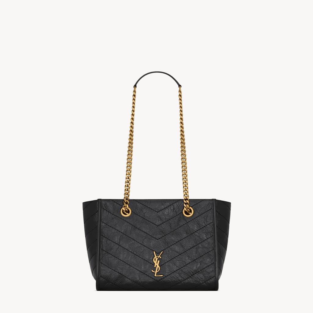 Saint Laurent NIKI small shopping in vintage leather