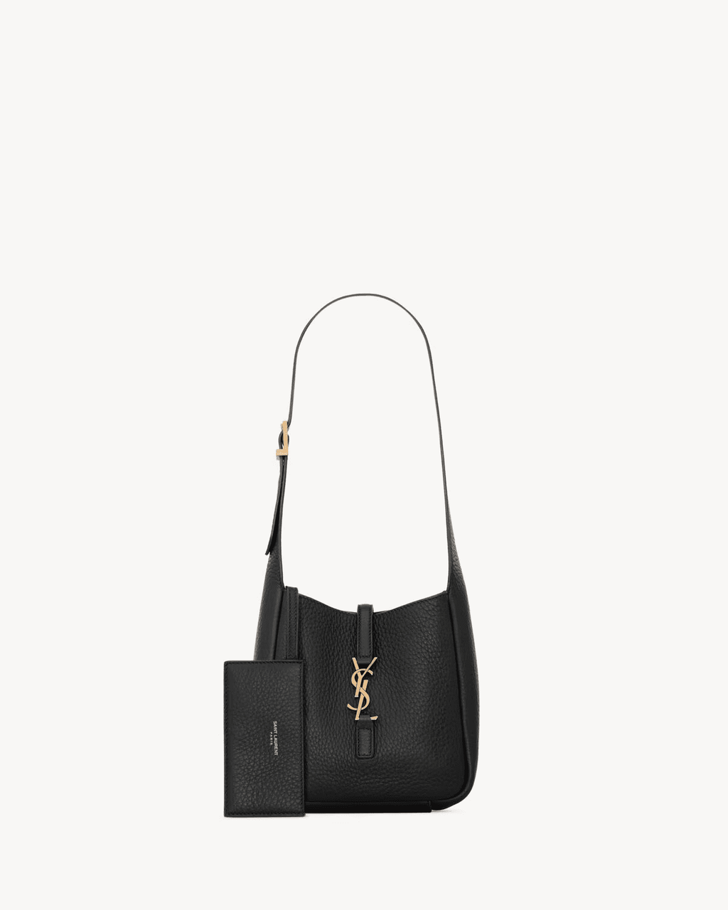 Saint Laurent LE 5 À 7 supple baby in grained leather