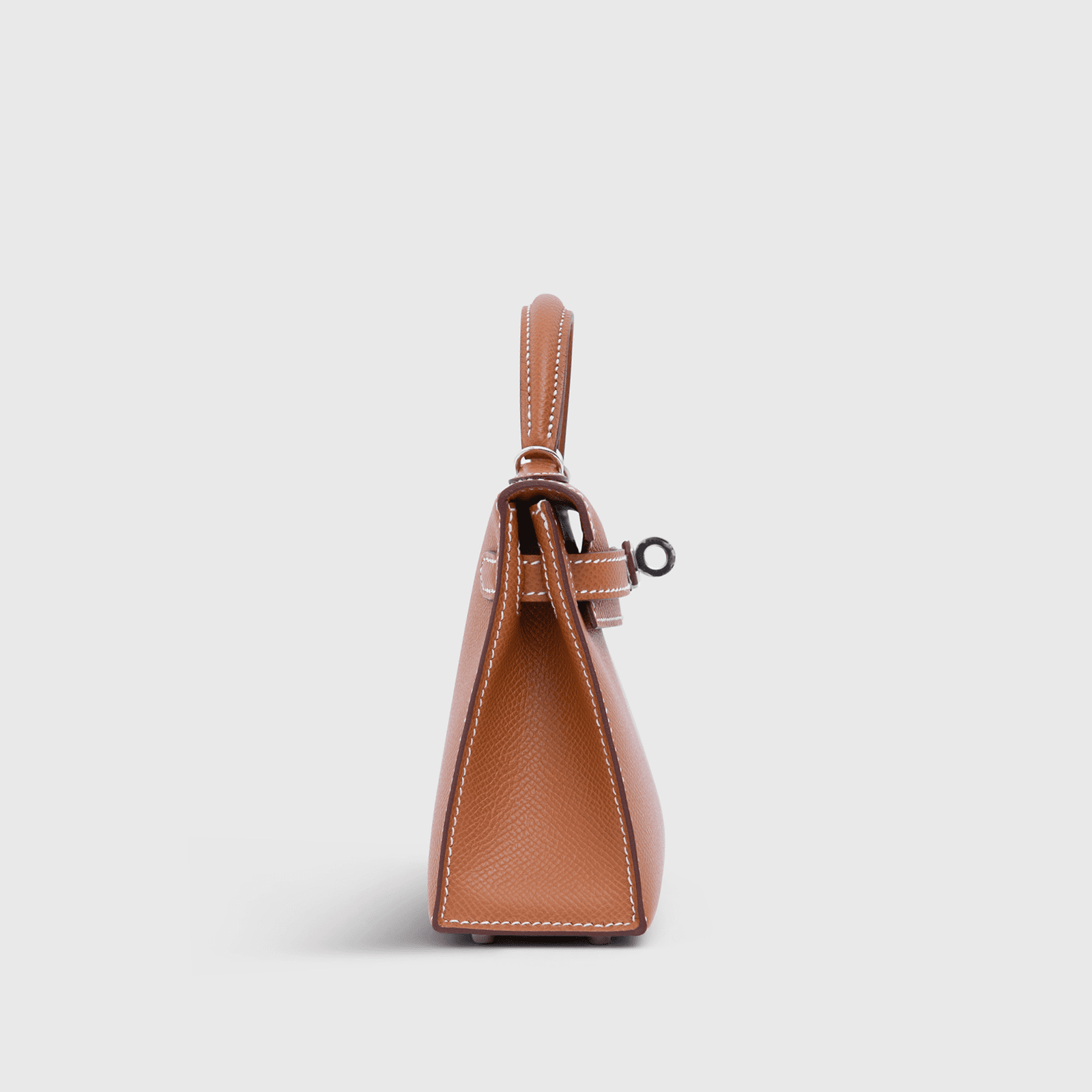 Hermès Kelly Mini Epsom Gold Sellier Palladium Hardware