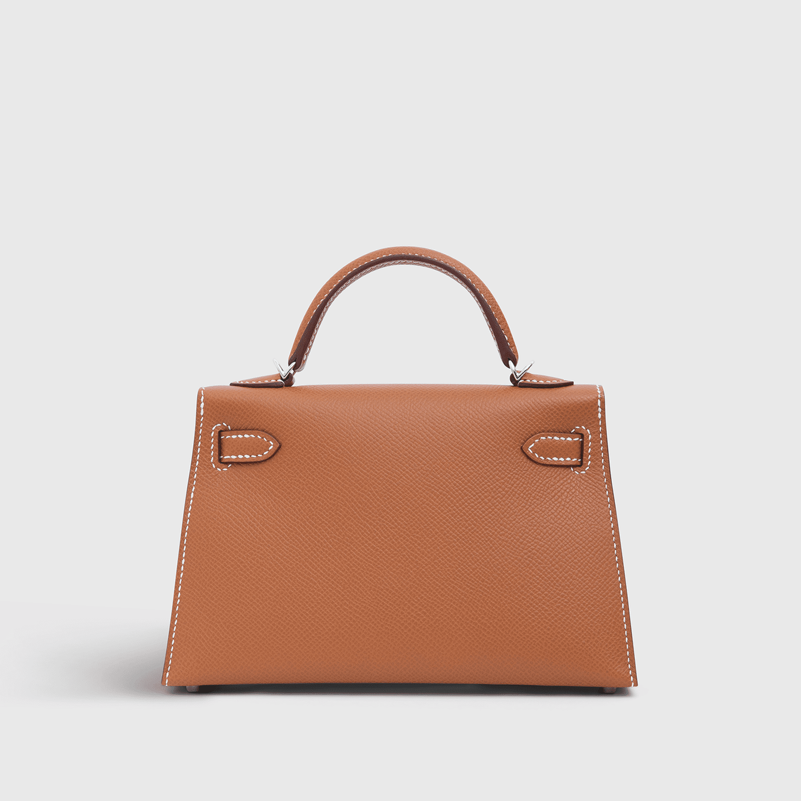 Hermès Kelly Mini Epsom Gold Sellier Palladium Hardware