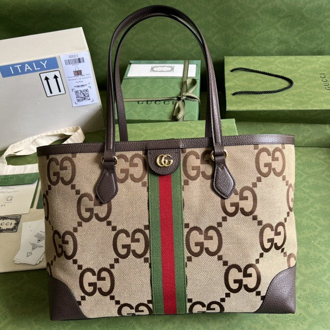 Gucci Ophidia Jumbo GG Medium Tote