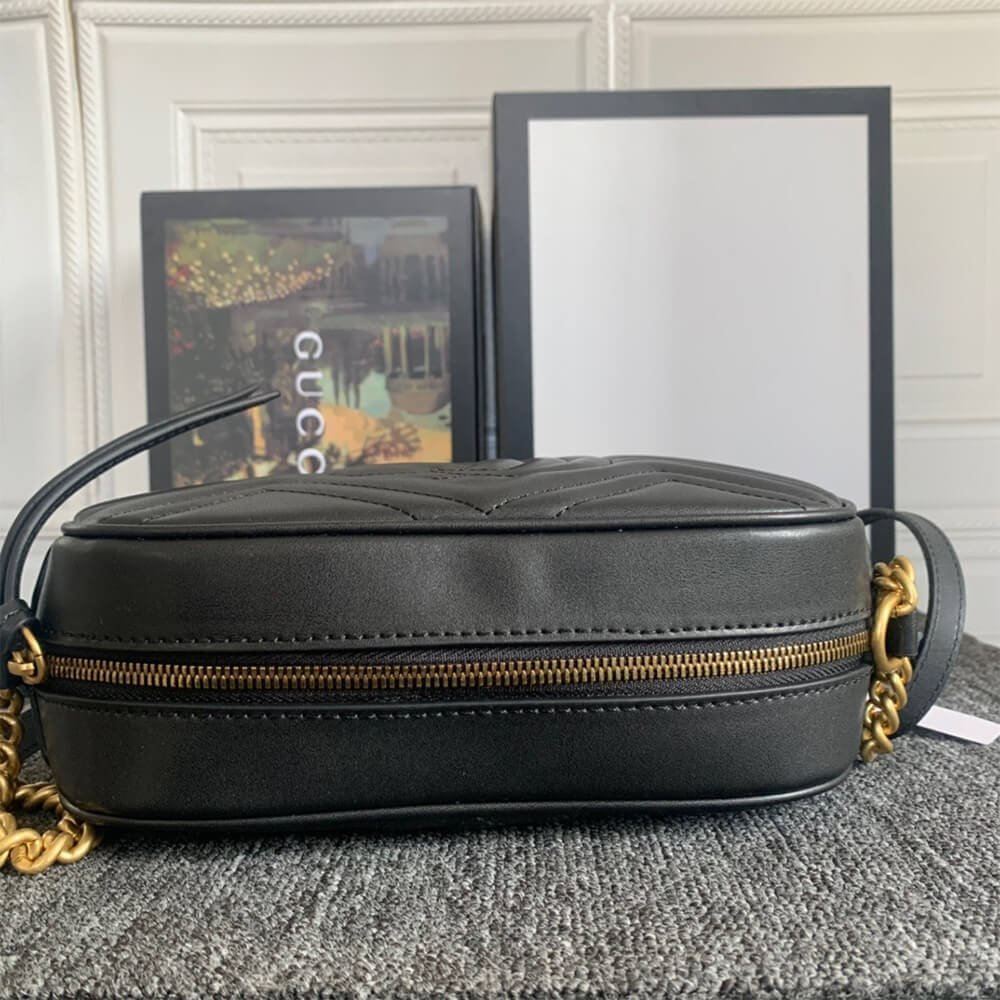 GUCCI Marmont small matelasse shoulder bag