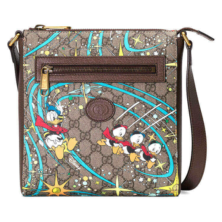 GUCCI Disney x Gucci Donald Duck Messenger Bag