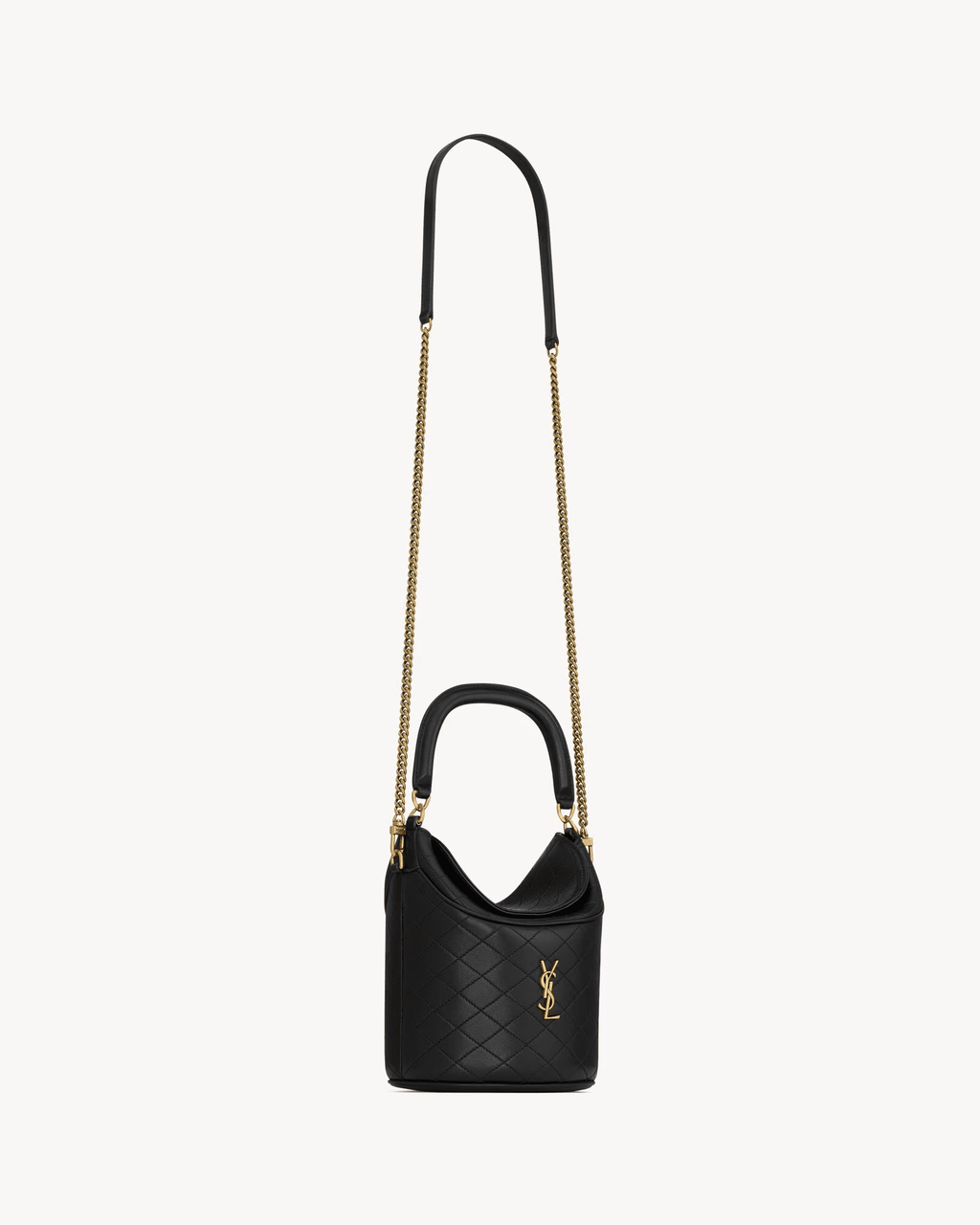 Saint Laurent GABY bucket bag in lambskin