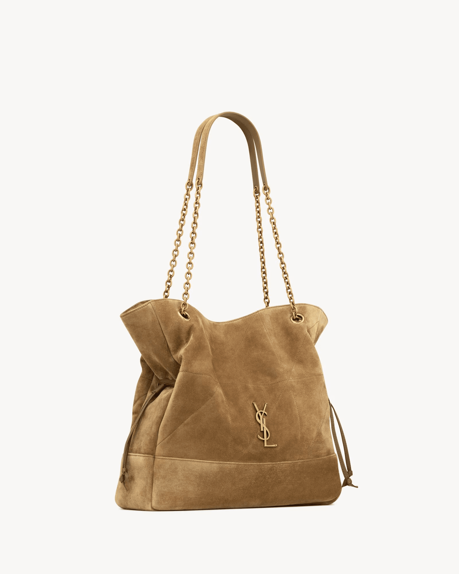 SAINT LAURENT JAMIE SHOPPING IN SUEDE