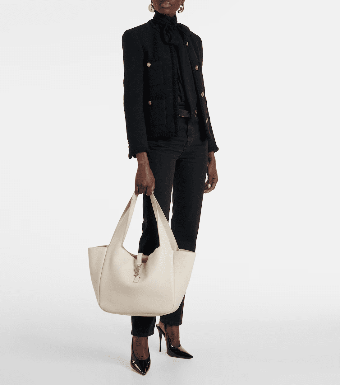Saint Laurent LE 5 À 7 BEA in grained leather