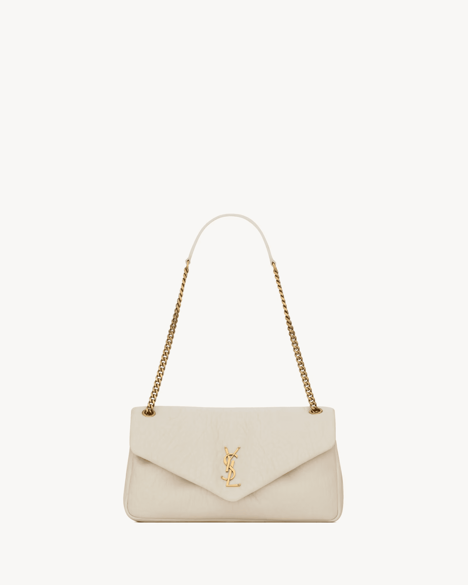 Saint Laurent CALYPSO medium in grained lambskin