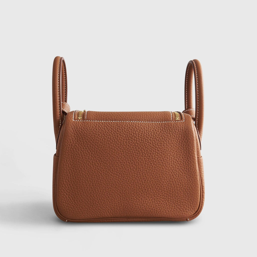 Hermès Lindy 20 Clemence Gold Gold Hardware