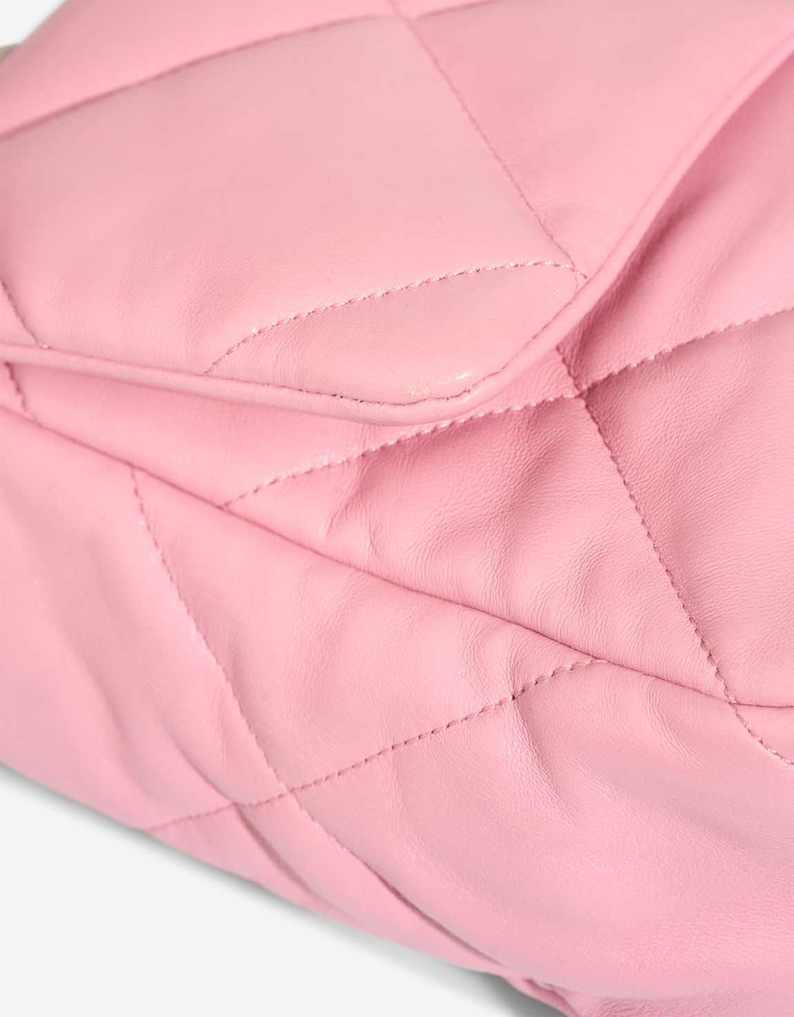 Chanel 19 Large Flap Bag Lamb Pink