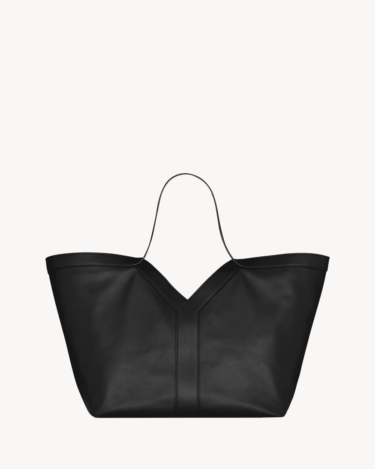 Saint Laurent Y TOTE IN LEATHER