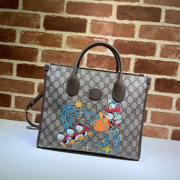 GUCCI Disney x Gucci Donald Duck Tote Bag