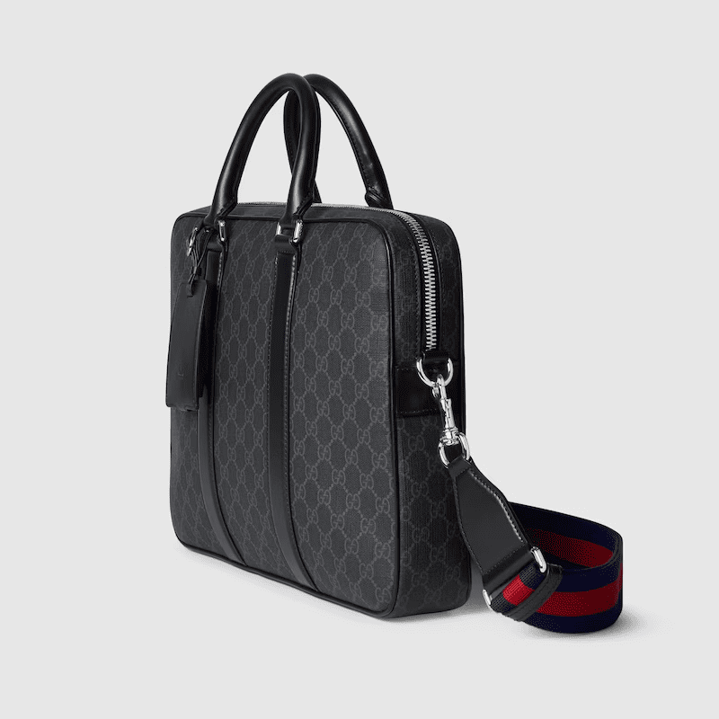 GUCCI BLACK MEDIUM BRIEFCASE