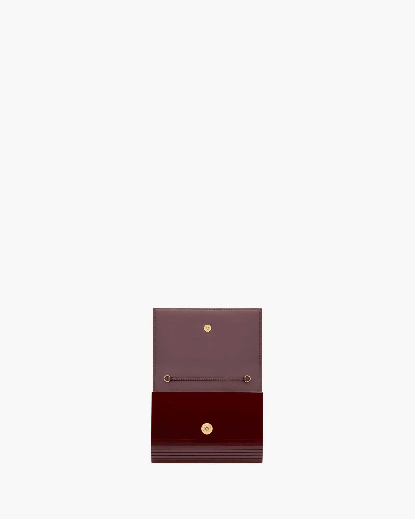 Saint Laurent VICKY MINAUDIÈRE in PLEXIGLAS