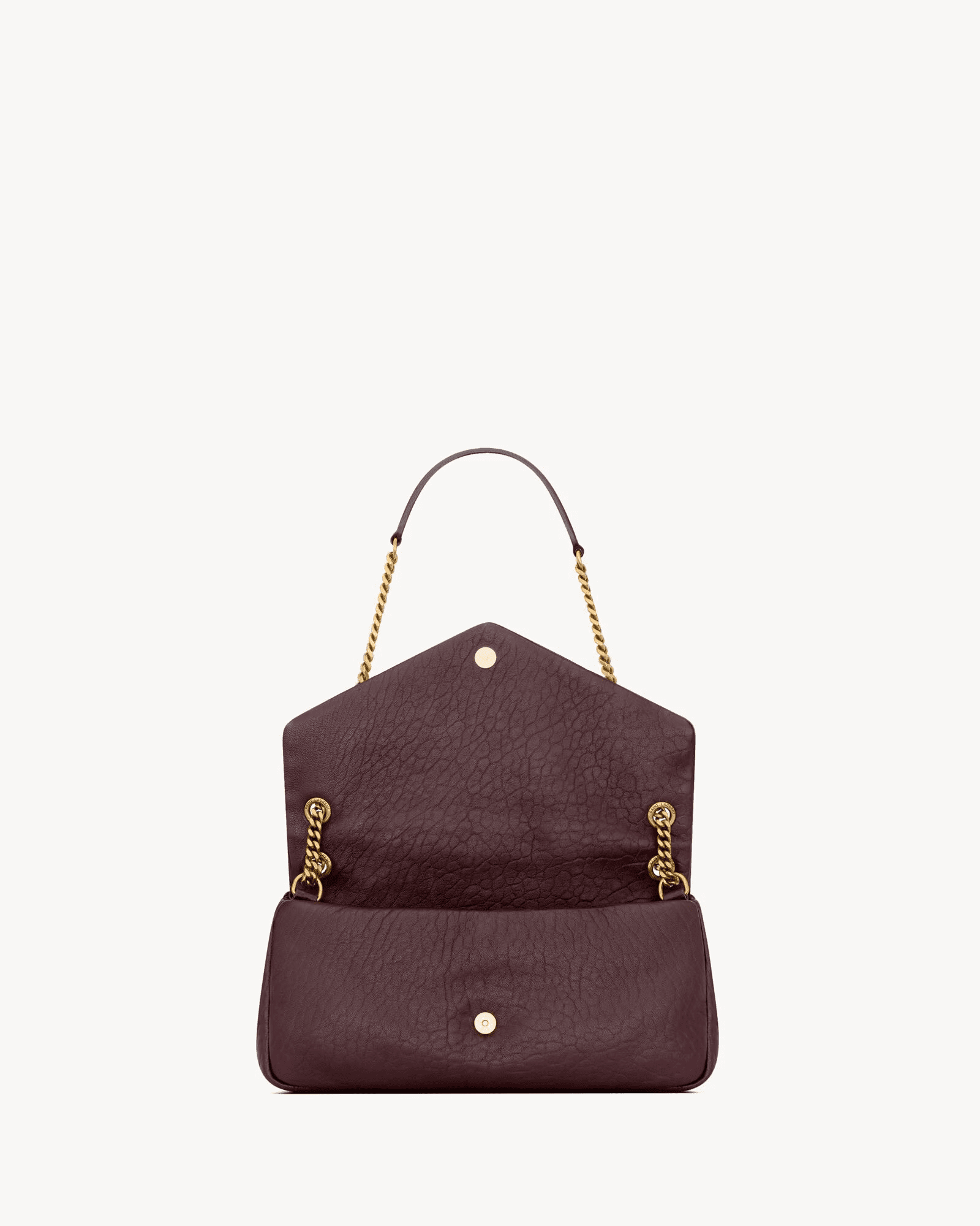 Saint Laurent CALYPSO medium in grained lambskin