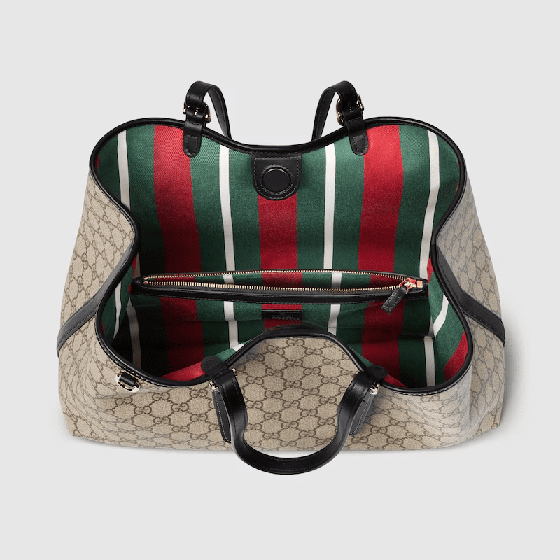 GUCCI EMBLEM LARGE TOTE BAG