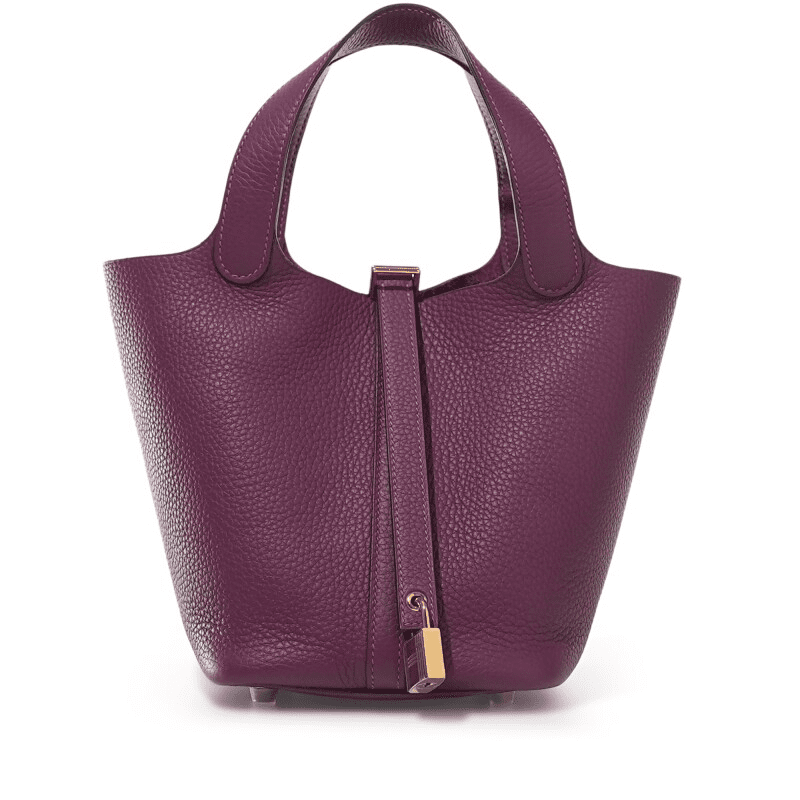 Hermès Anemone Clemence Picotin Lock 18 Gold Hardware