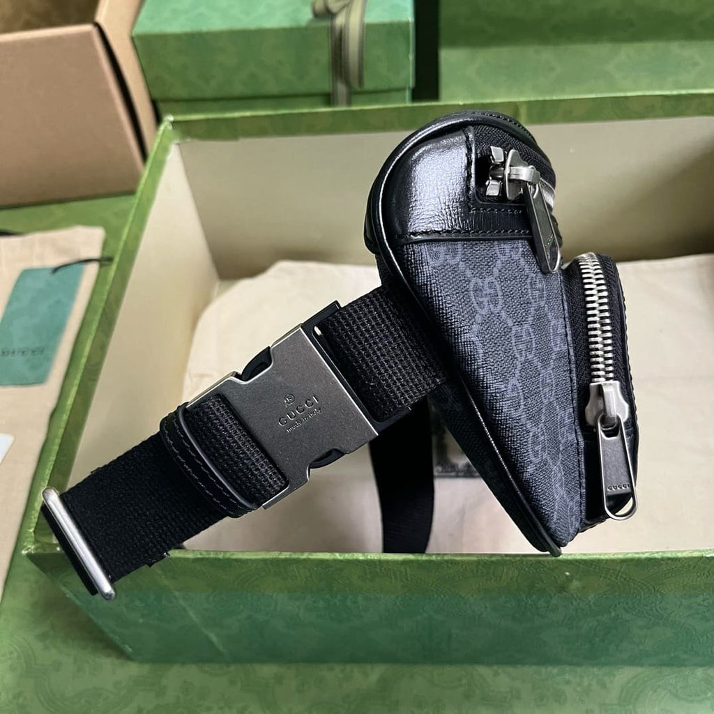 GUCCI BELT BAG WITH INTERLOCKING G