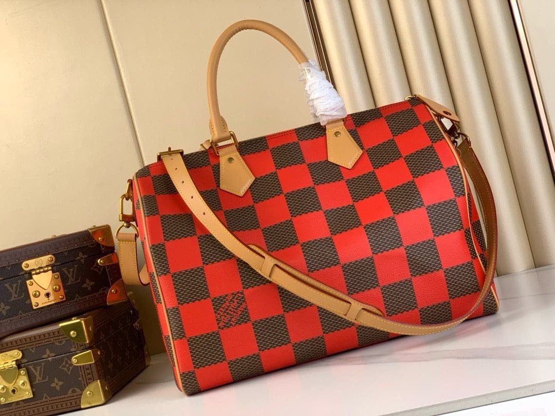 Louis Vuitton N40580 Speedy 40 Bandoulière Damier Pop