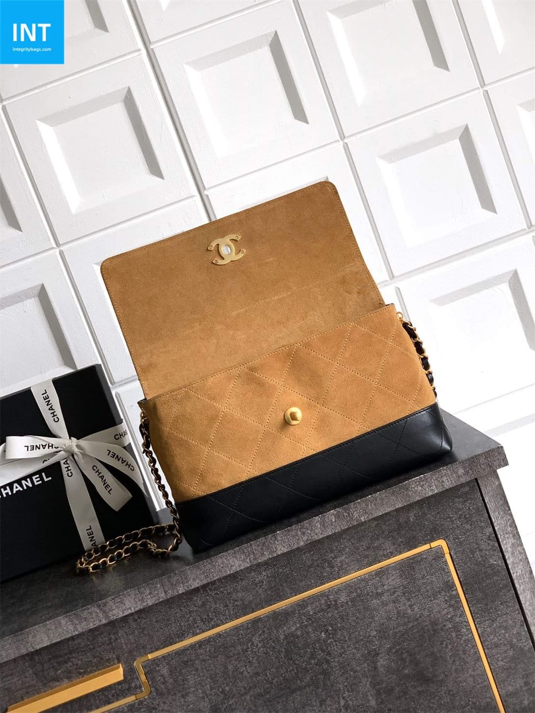 Chanel Large Flap Bag with Top Handle