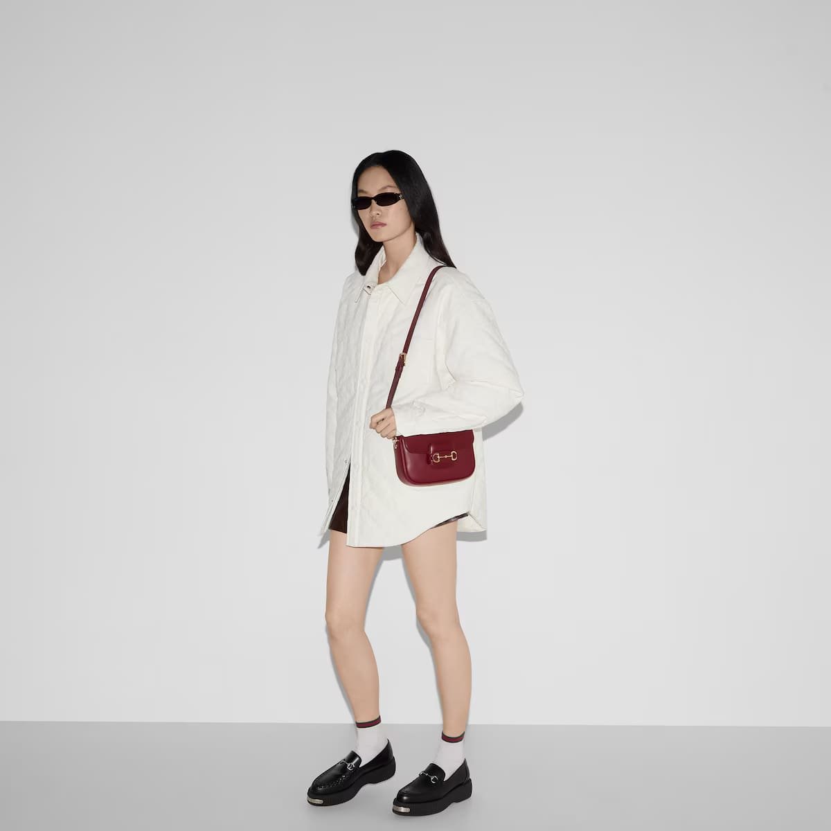 Gucci Horsebit 1955 Soft mini shoulder bag