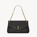 Saint Laurent Calypso large in grained lambskin