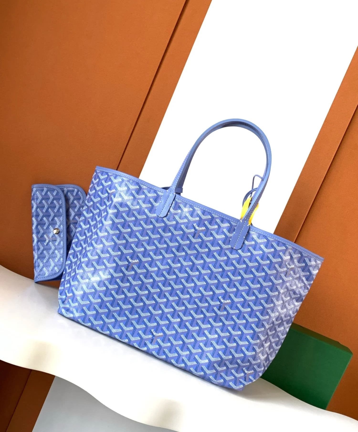 Goyard PM Saint Louis Tote Coated Canvas