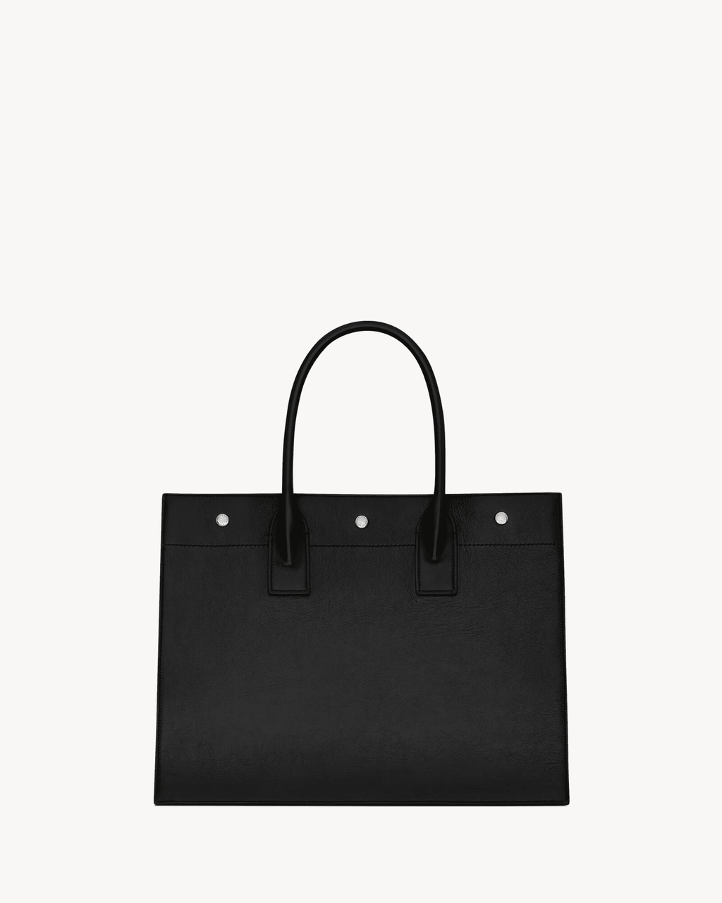 Saint Laurent Rive Gauche small tote bag in smooth leather